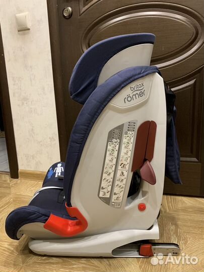 Aвиткресло britax romer advansafix, универсал