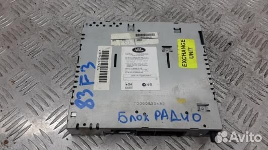 Блок радио land rover range rover 3 (83F03SQ02)