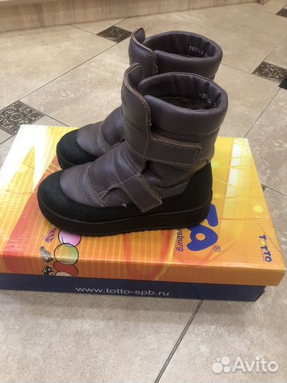 Сапоги тотто зимние 28