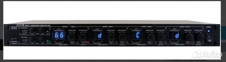 Профессиональный предусилитель APart zone4