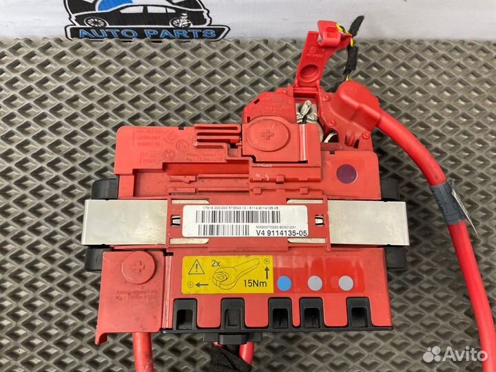 Клемма аккумулятора плюсовая Bmw X5 E70 M57 30D