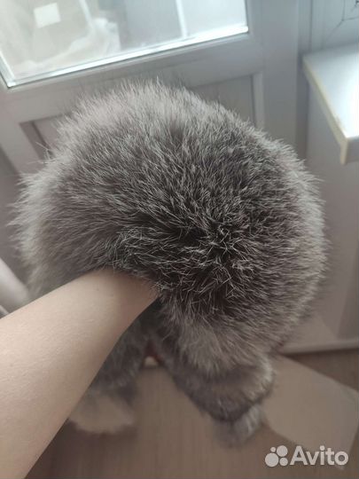 Шапка ушанка женская