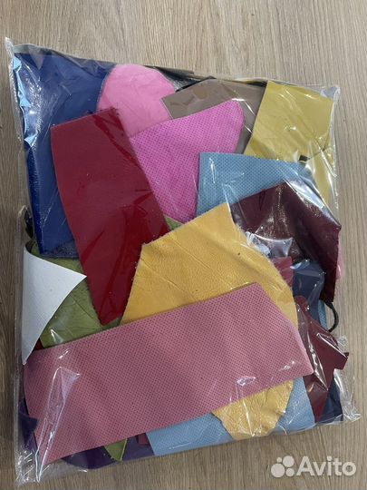 Обрезки натуральной кожи