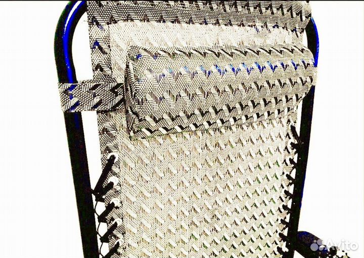 Кресло шезлонг складное для туризма и дачи