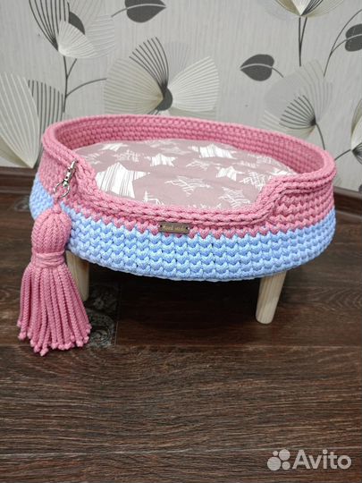 Лежанка для кошек ручная работа