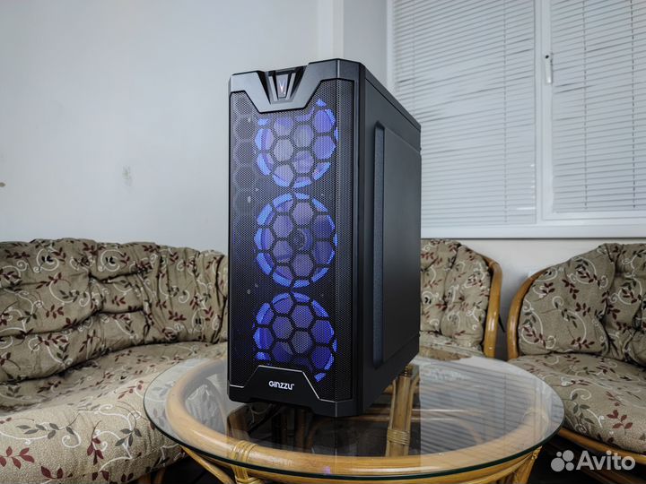 Игровой компьютер Intel 8 ядер,DDR4 16GB,RX470 8Gb