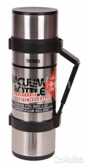 Термос Thermos NCB-18B Rocket Bottle 1.8л. серебри