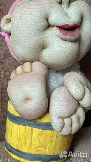 Интерьерная кукла ручной работы 