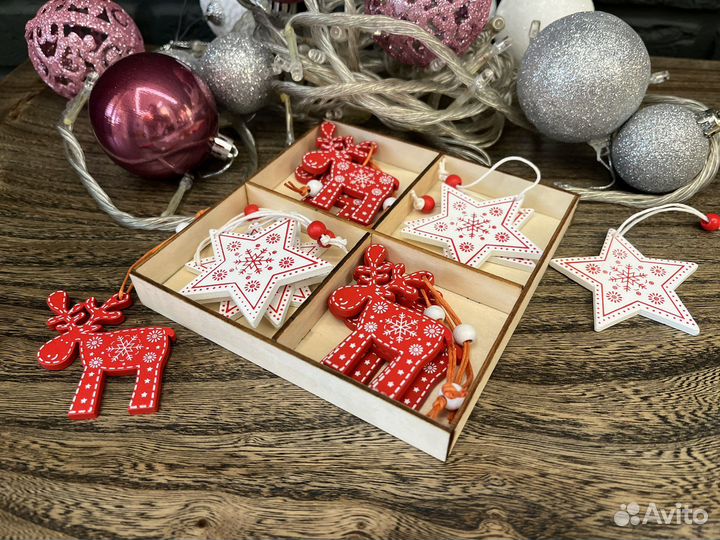 Набор елочных игрушек