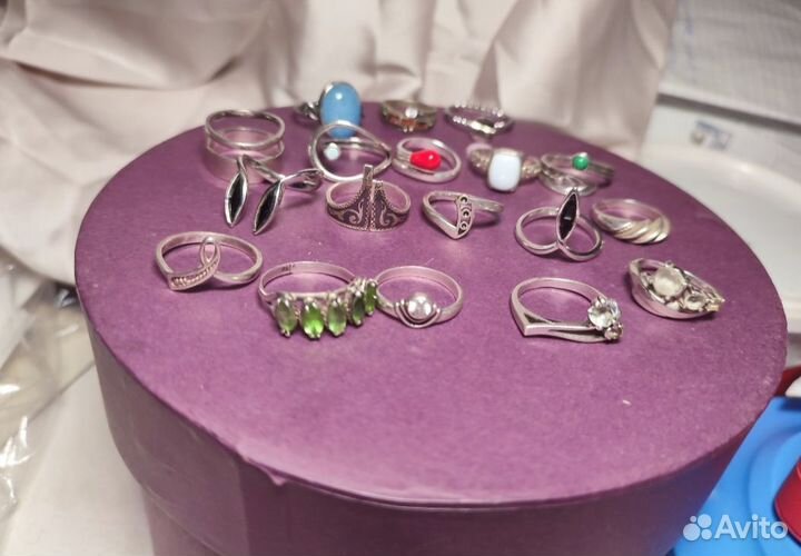 Серебряные украшения новые