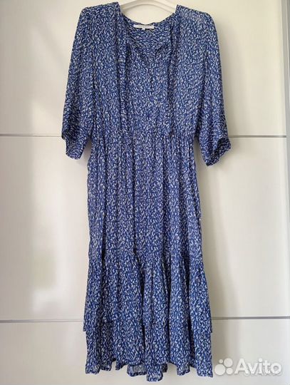 Платье gerard darel S блузка лен Dutti