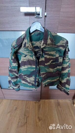Камуфляжный костюм детский рост 134 см