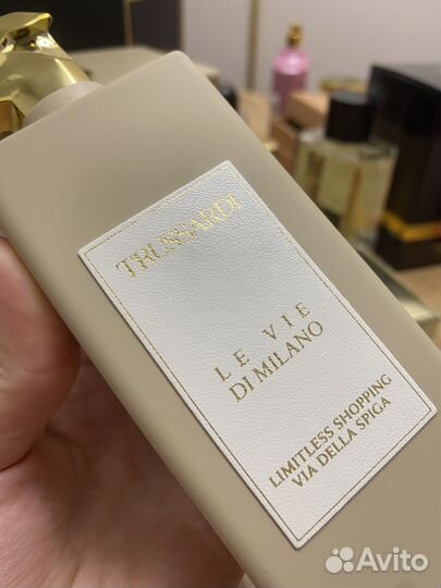 Trussardi via della spiga Распив