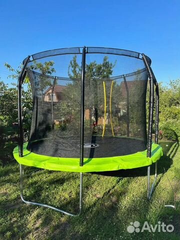 Батут с сеткой