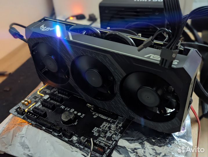 Видеокарта Asus GTX 1660 Super Tuf x3 6GB