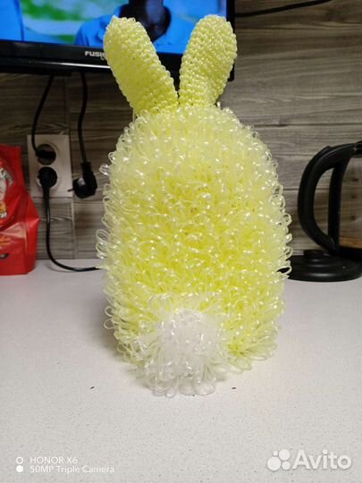 Мочалка ручной работы