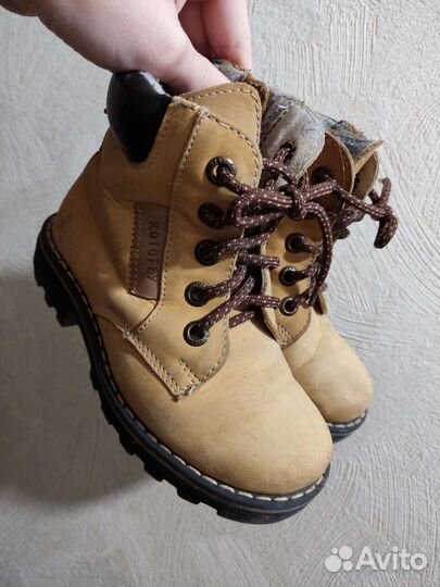 Ботинки Котофей теплые