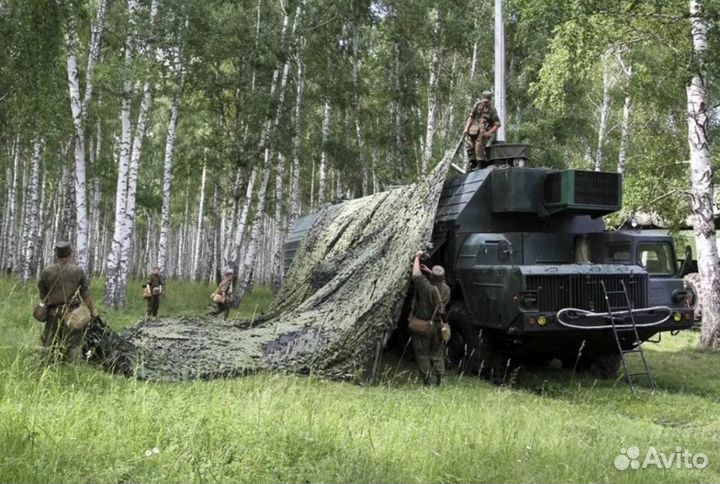 Маскировочная сеть (комплект) мкт-2Л (Лес) 12*18м