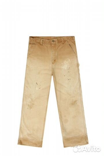 Брюки Carhartt Carpenter, Distressed размер W34, L30