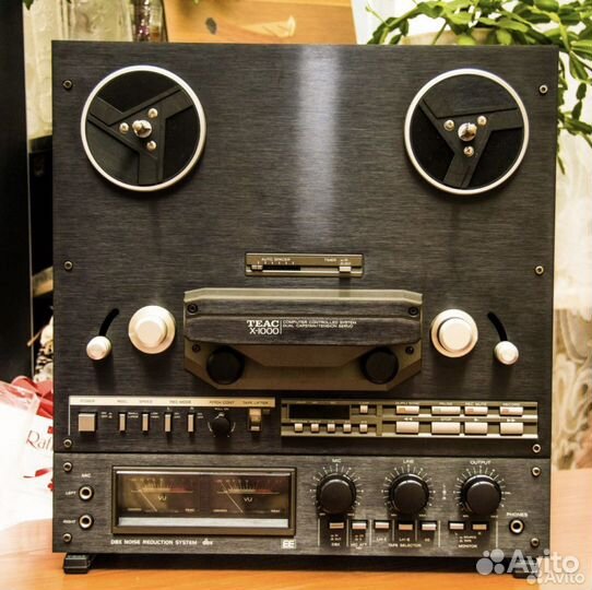 Катушечный магнитофон teac X-1000