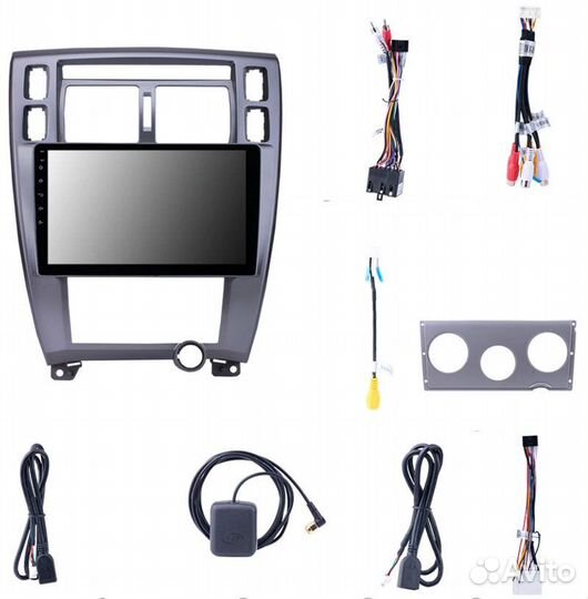 Магнитола Hyundai Tucson 2005-2009 Android GPS