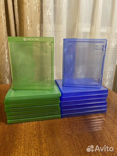 Коробки от дисков Xbox One, PS4, PS5