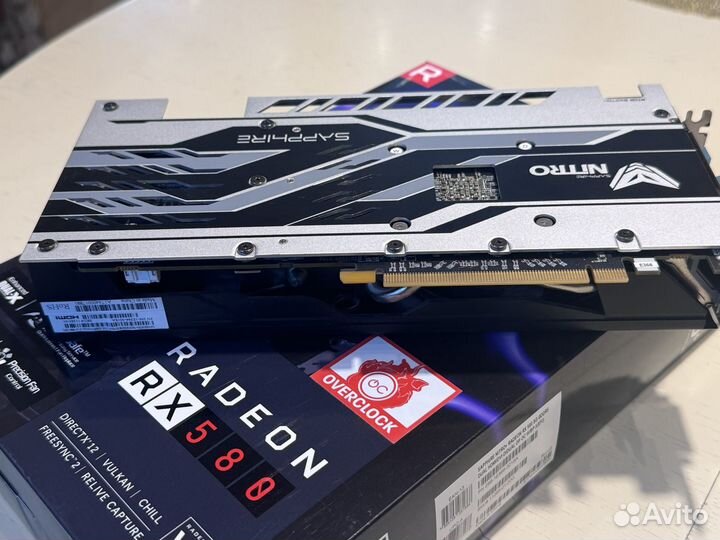 Sapphire AMD Radeon RX 580 nitro+ OC 8GB