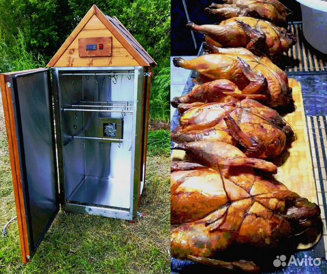 Коптильня с сушкой и вялкой
