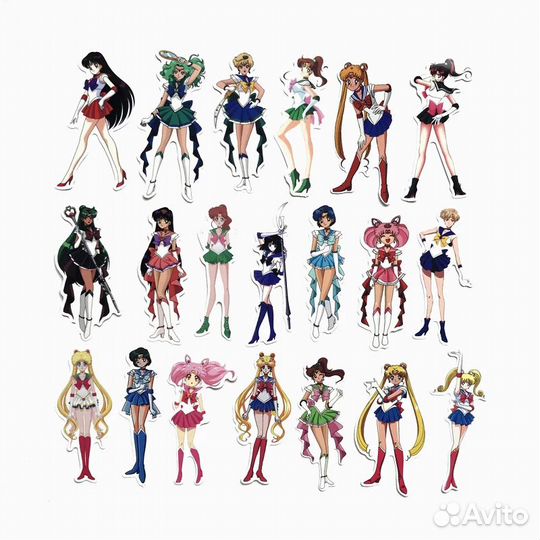Наклейки sailor moon