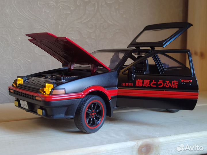 Модель Toyota AE86 Trueno 1:24