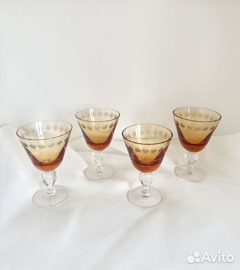 Бокалы калининские и золотая свадьба