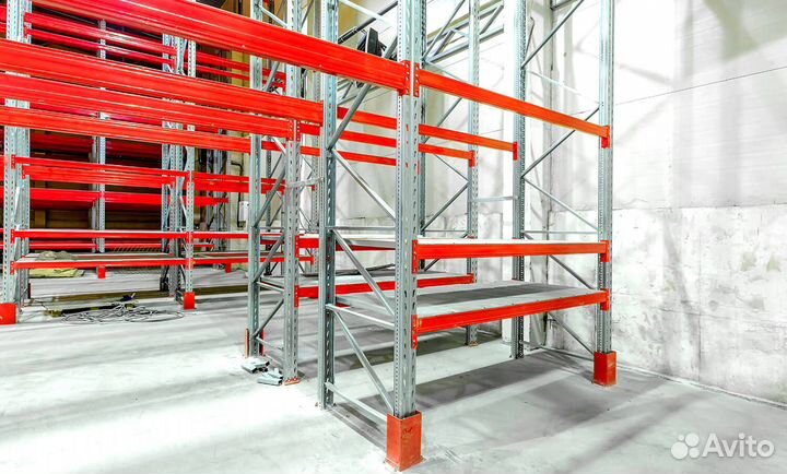 Стеллажи паллетные Микрон б/у лот 1293