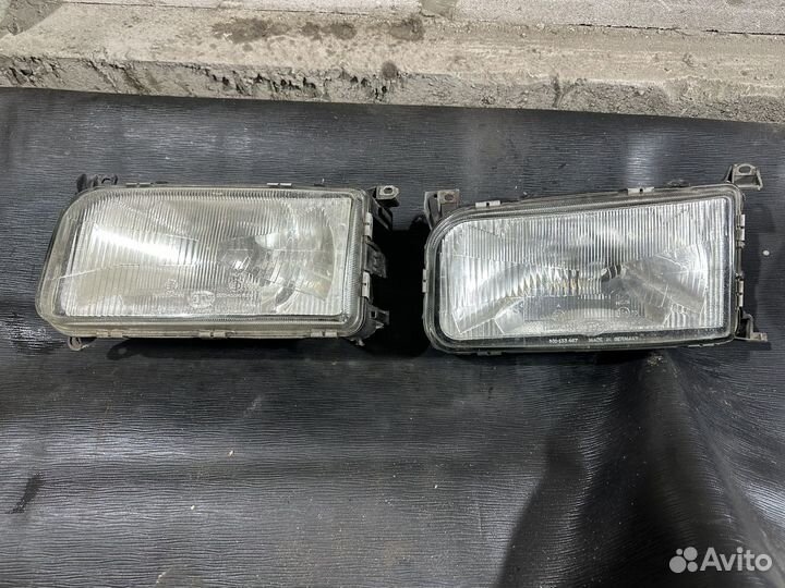 Левые фары Volkswagen Passat B3 (Hella) корректор