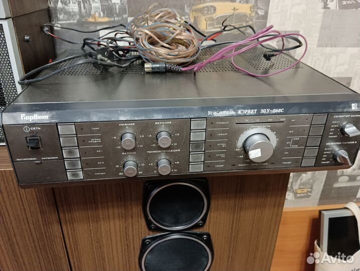 Акустика СССР колонки, усилитель