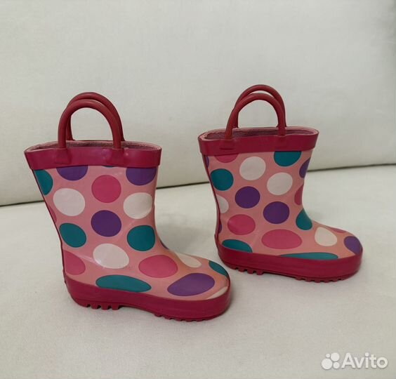 Детские резиновые сапоги