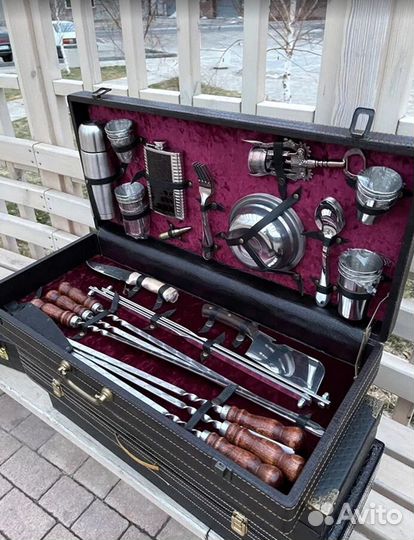 Шашлычный подарочный набор