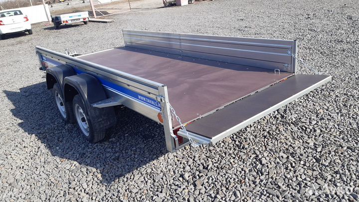 Прицеп двухосный 350х150