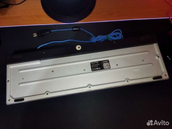 Нерабочая клавиатура Qumo Dragon War unicorn K01