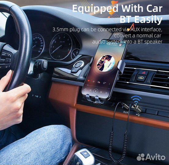Bluetooth AUX адаптер Essager 5.0