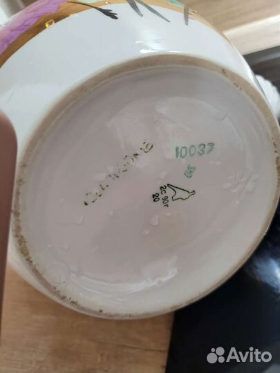 Чайник Дулево фарфоровый СССР