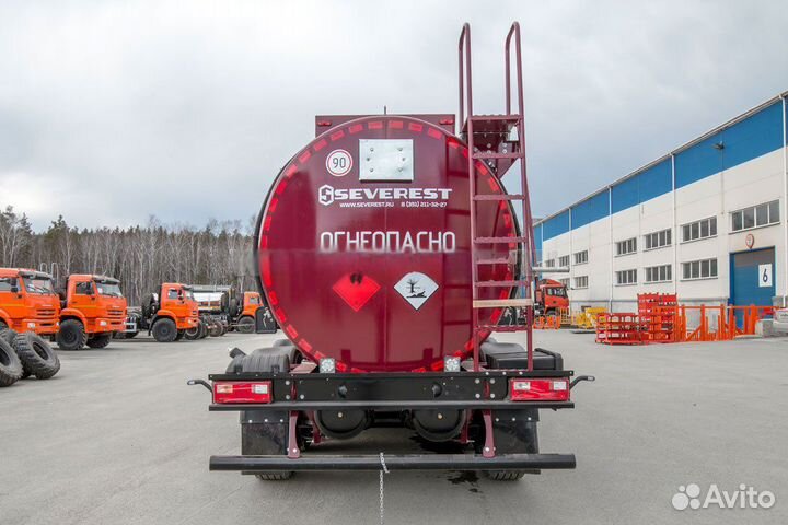 Полуприцеп химическая цистерна УралСпецТранс ППЦ 32К-42ЛЛ-4, 2023
