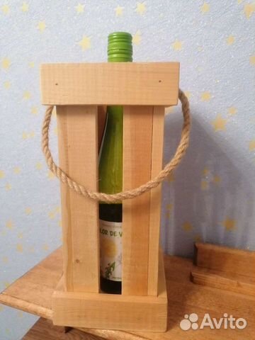 Ящик деревянный подарочный