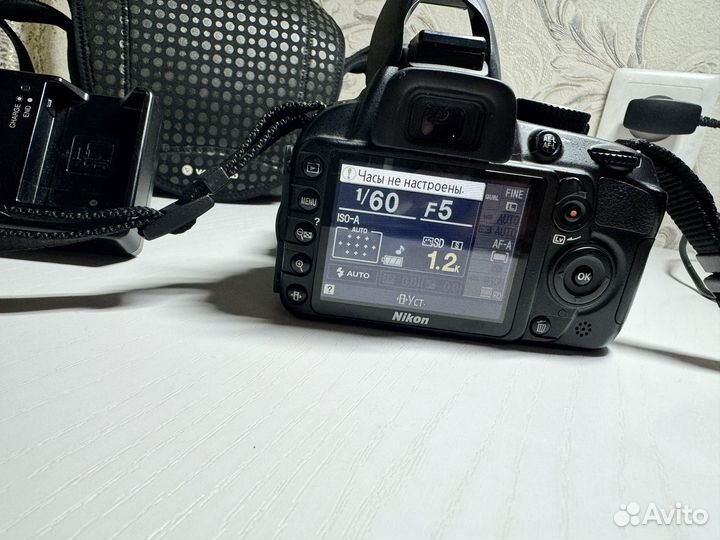 Зеркальный фотоаппарат nikon d3100