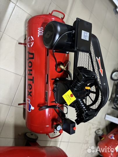 Компрессор воздушный 100литров(490л/мин)