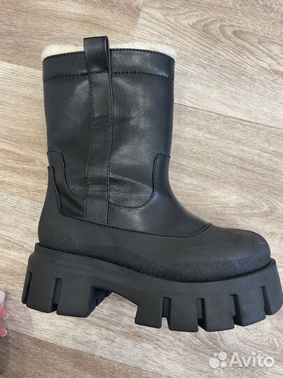 Ботинки зимние женские 36 размер новые h&m
