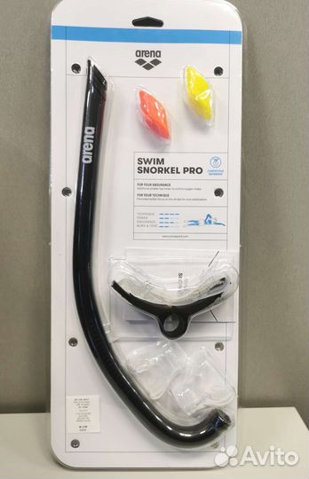 Трубка для плавания Arena Swim Snorkel Pro