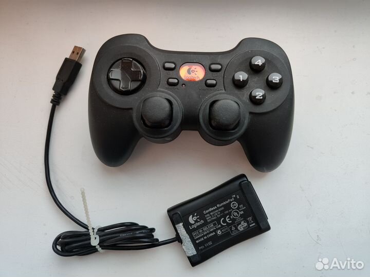 Джойстик Logitech Cordless Rumble Pad 2