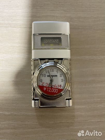 Зажигалка с часами Ronson Works