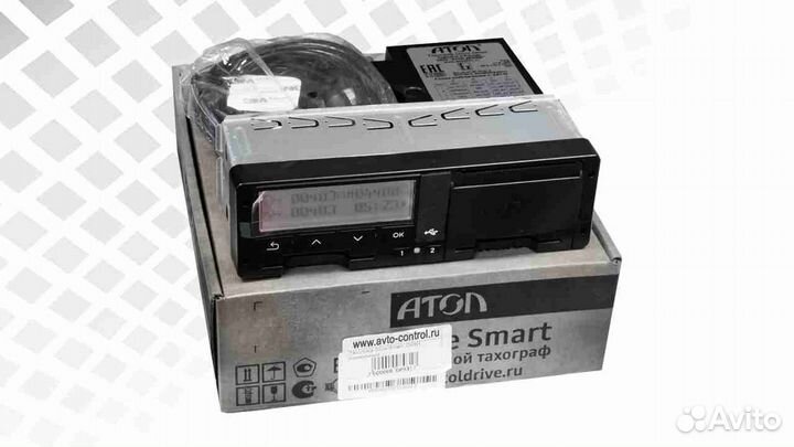 Автомобильный тахограф Атол Драйв, с гарантией