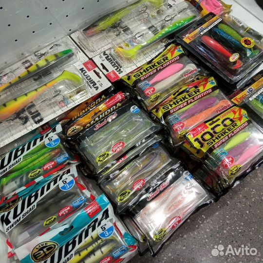 Силиконовые приманки Lucky John